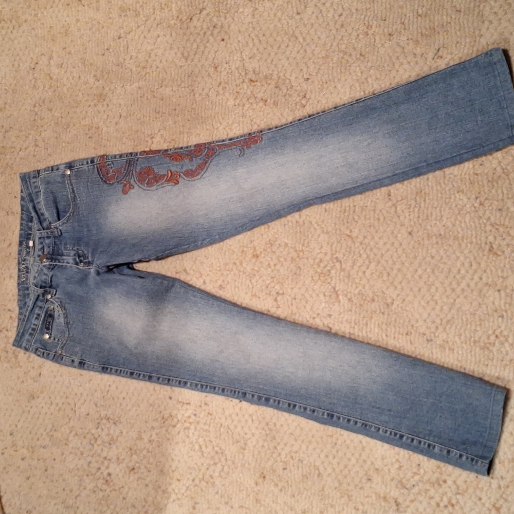 Revolt Jeans with Side Embroidery
